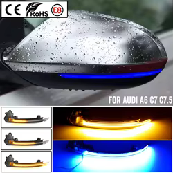 Audi A6 C7 S6 intermitente dinámico LED lateral de retrovisor