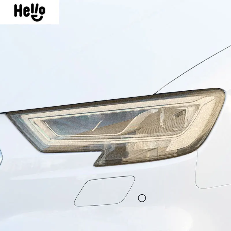 Película protectora de faros TPU ahumada – Audi A3/S3/RS3 8V/8Y - imagen 3