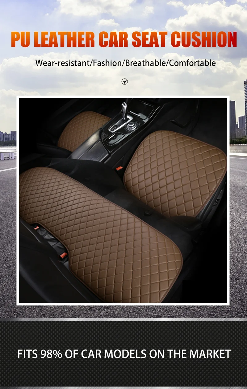 Funda de asiento delantera con bolsillo