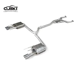 Tubo de escape con válvula y mando remoto para Lexus GS 350 3.5 (2006-2011)