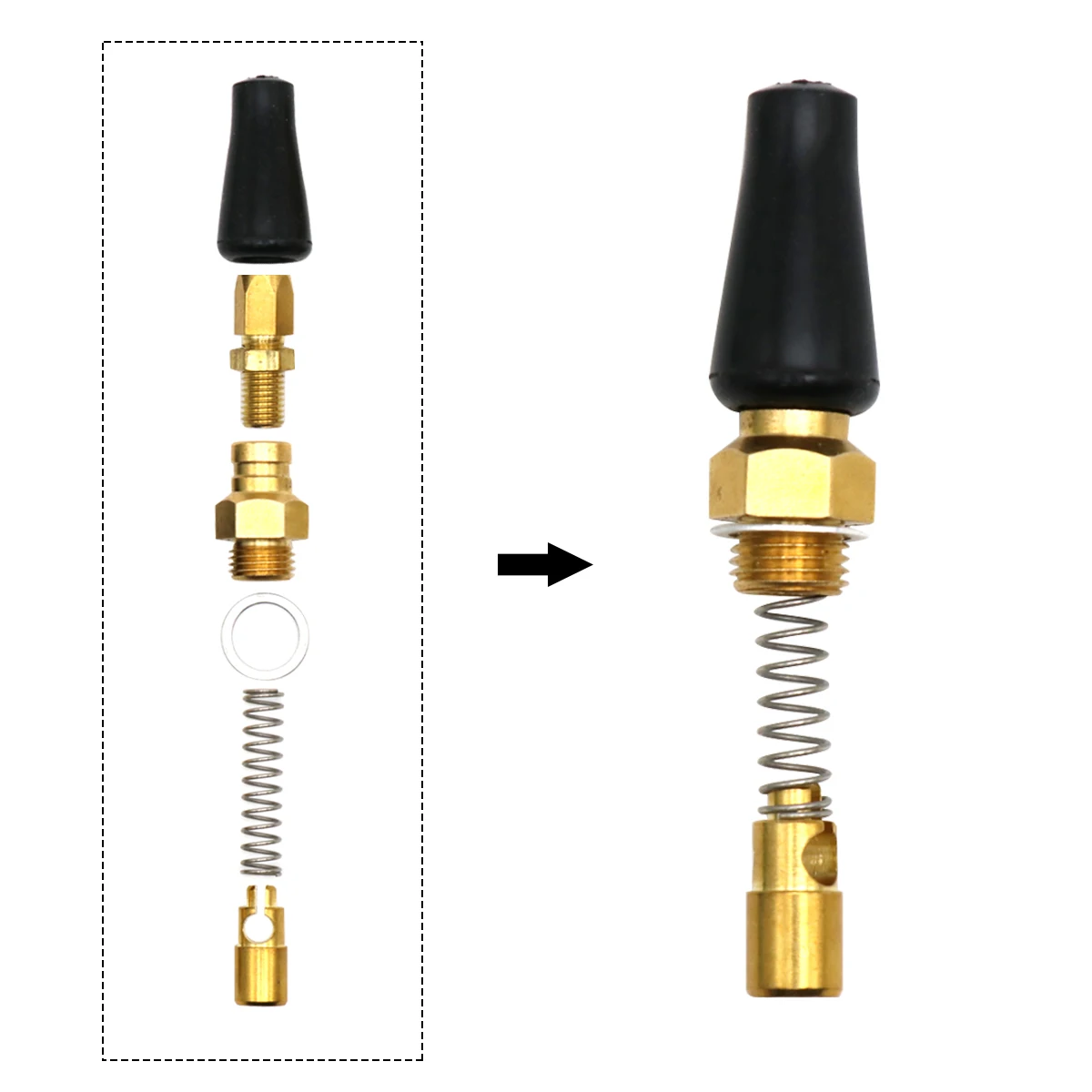 Kit conversión de estrangulador Mikuni para carburadores TM/VM MK-412 - imagen 4