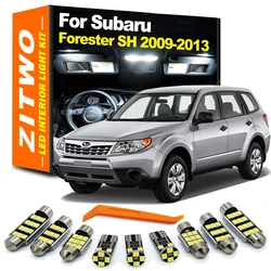 Bombillas LED interiores ZITWO para Subaru Forester SH (2009-2013)