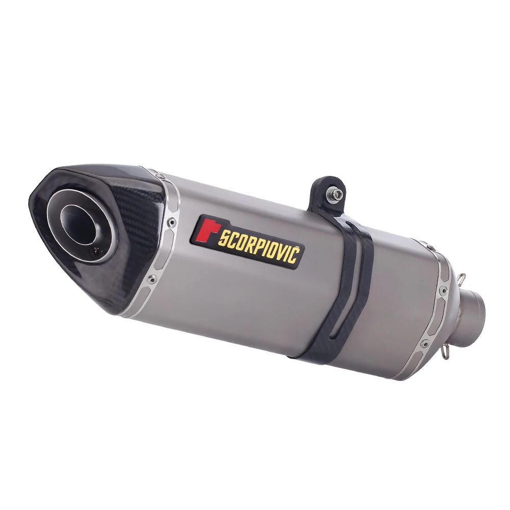 Escape deportivo de titanio con DB killer para Z900 y MT-07 - imagen 5