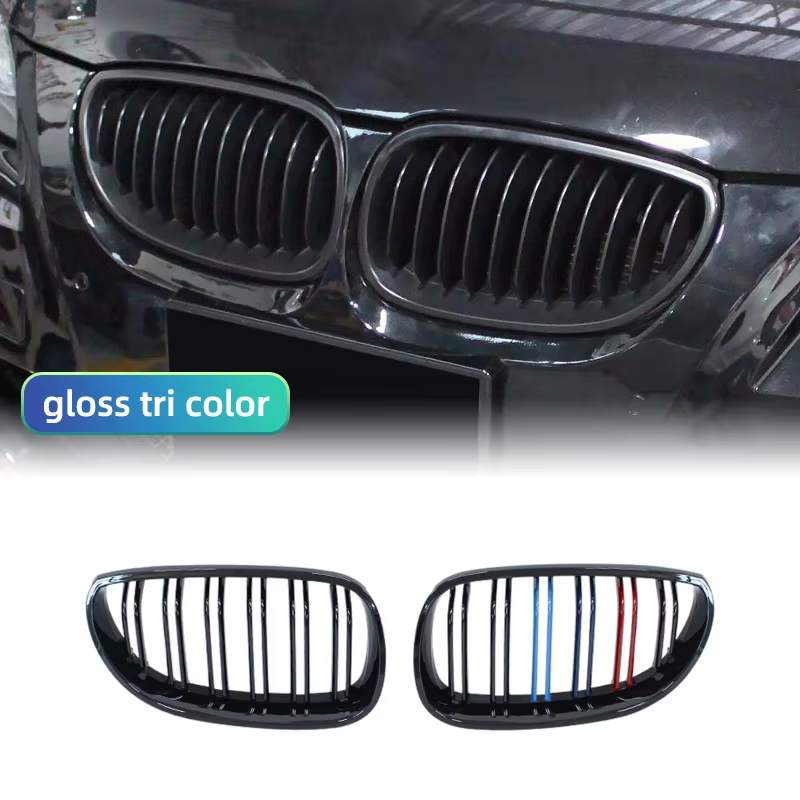 Parrilla delantera negra BMW Serie 5 E60/E61 M5 2003-2010 - imagen 5