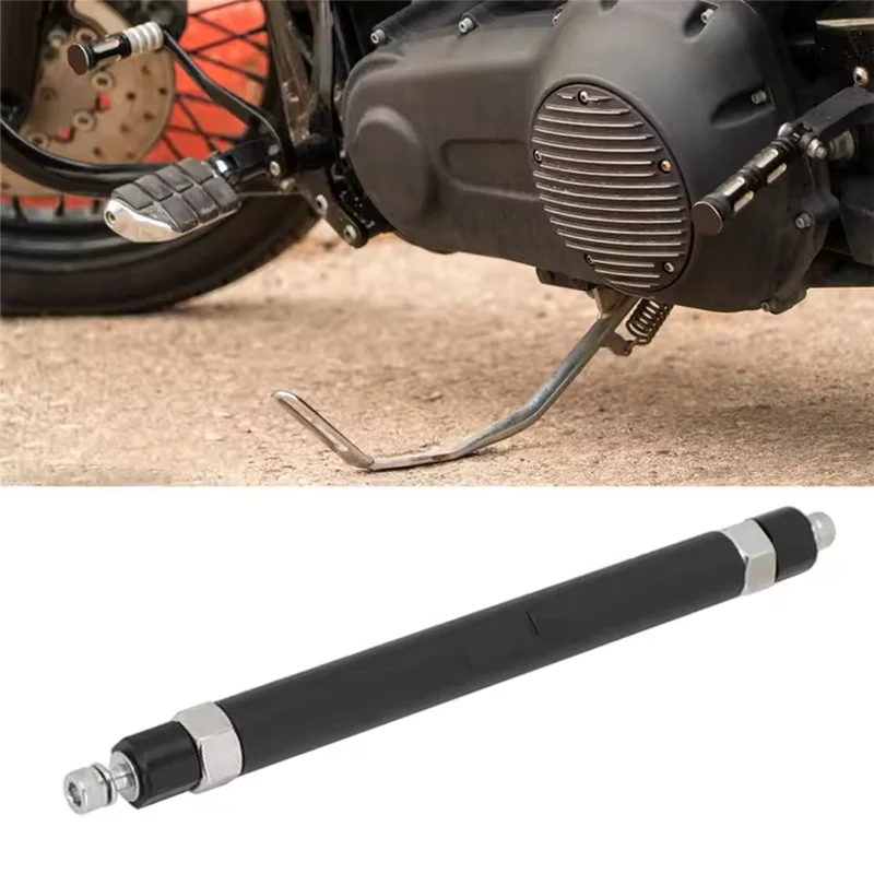 AU63 varilla soporte clavija pie en aluminio para moto con tornillos - imagen 4