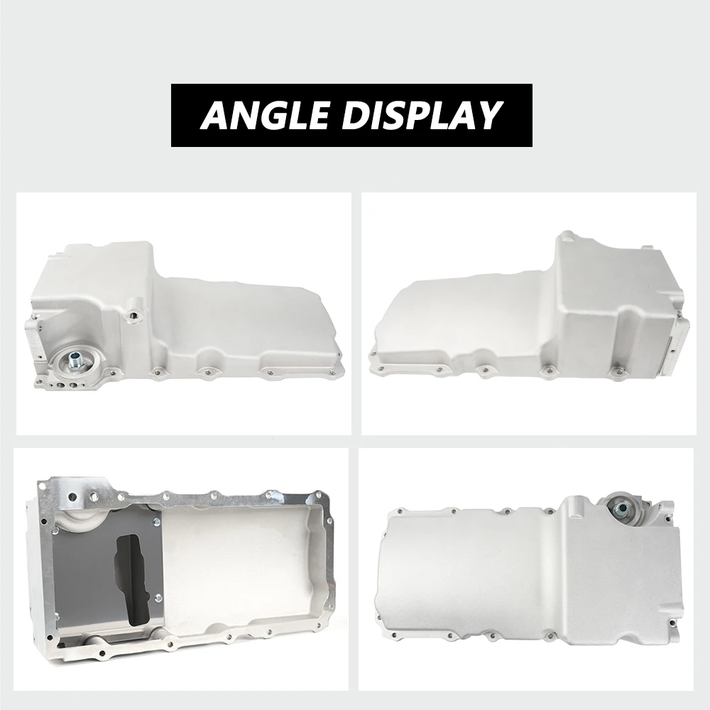 Cárter de aceite bajo Bartoo-302-1 para motores GM LS1 LS2 LS3 LSX - imagen 5