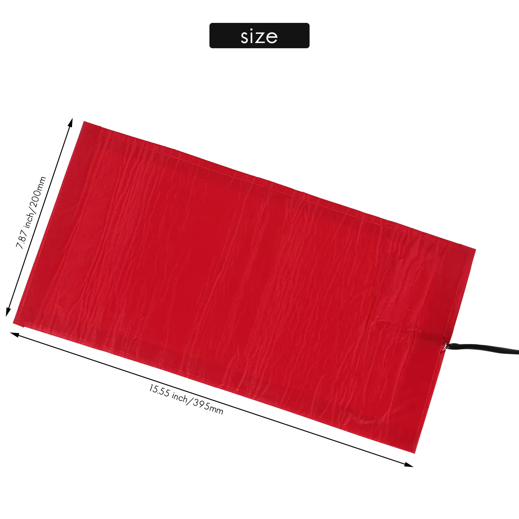 AB56-25W 12V Universal motocicleta ATV asiento cojín calefactable almohadilla impermeable almohadilla calefactora estera calentador de invierno - imagen 3