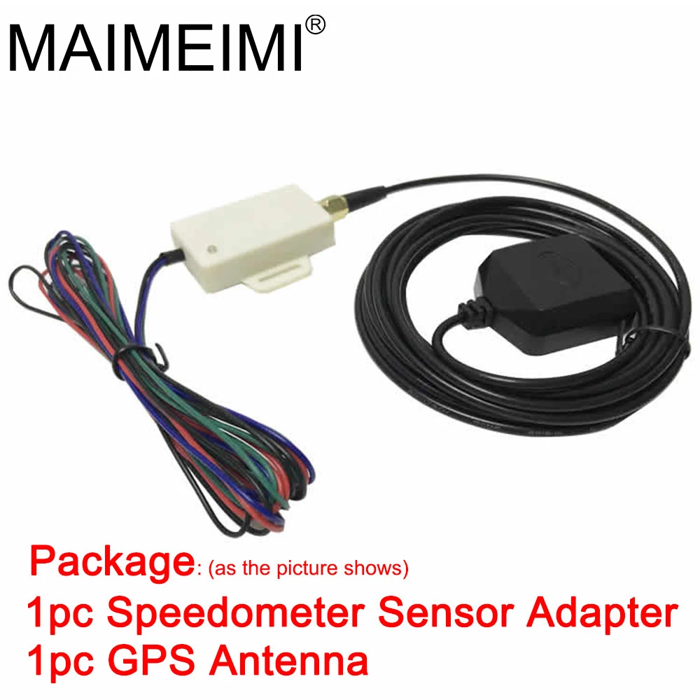Adaptador sensor de velocidad GPS universal para velocímetro/tacómetro