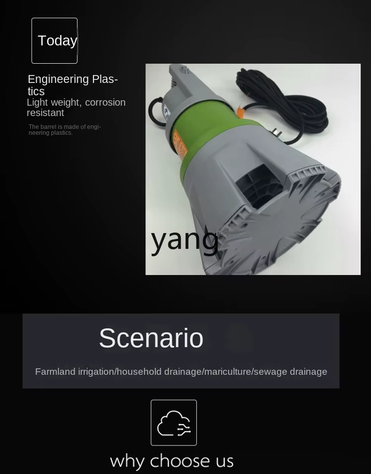 Bomba sumergible JQ automática para aguas residuales y agua marina - imagen 5