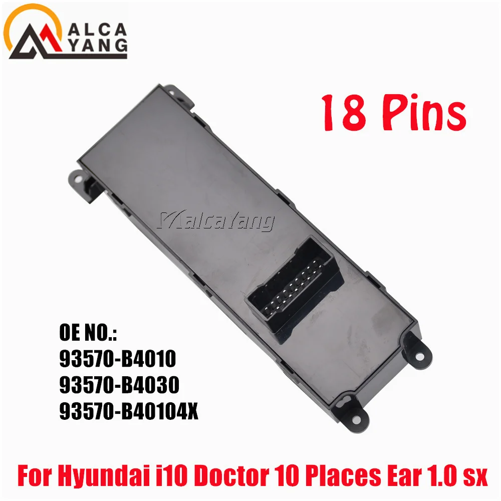 Interruptor elevalunas master Hyundai i10 1.0 93570-B4010 (2013-2017) - imagen 3