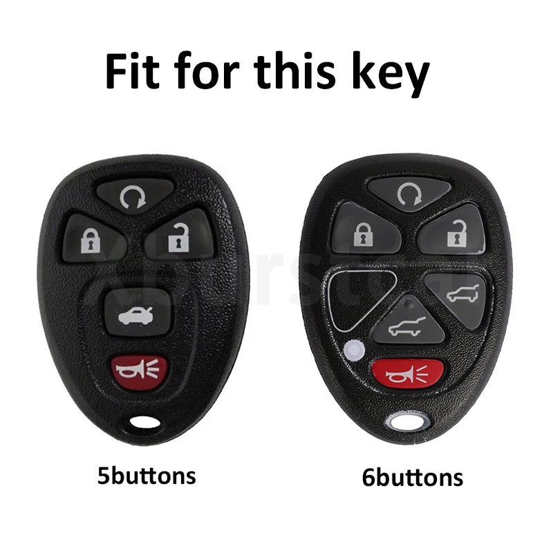 Funda TPU para llave de coche Chevrolet Tahoe, Suburban, Yukon y Escalade - imagen 2