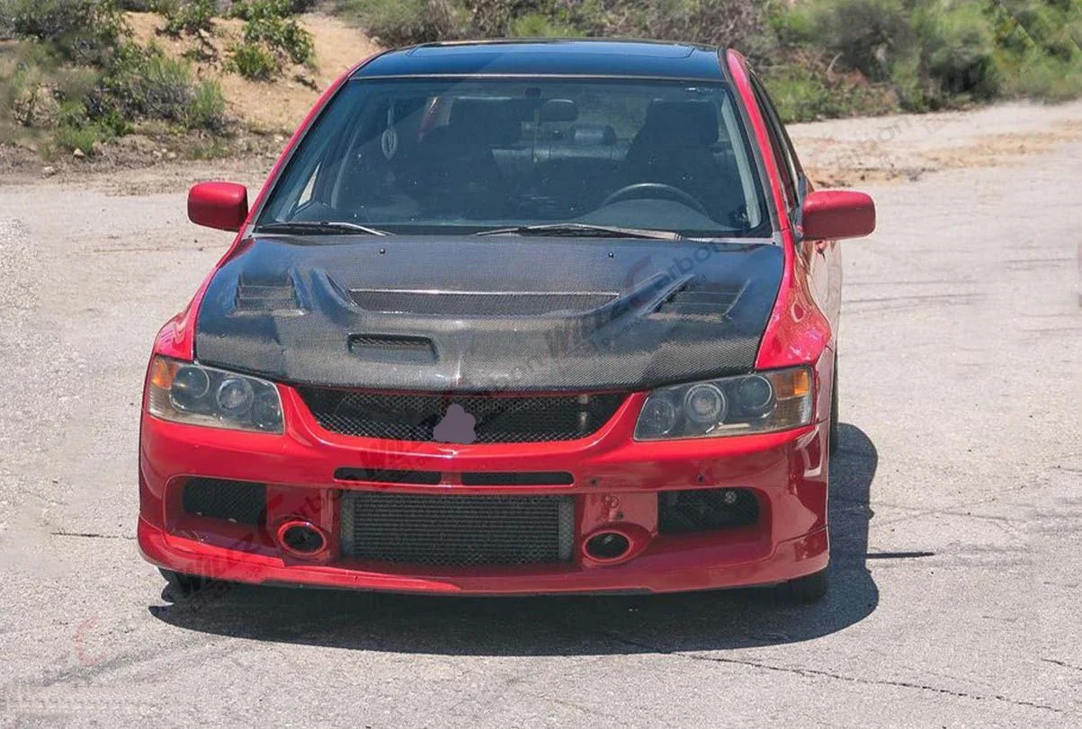 Capó carbono Mitsubishi Lancer Evo 8-9 2003-2006 - imagen 2