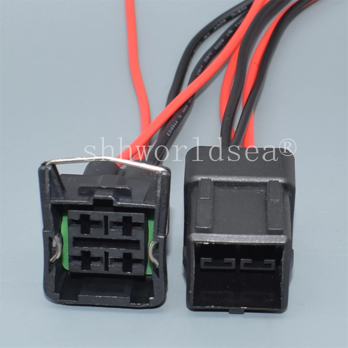 Shhworldsea 357941165, conector eléctrico macho-hembra de 4 vías - imagen 3