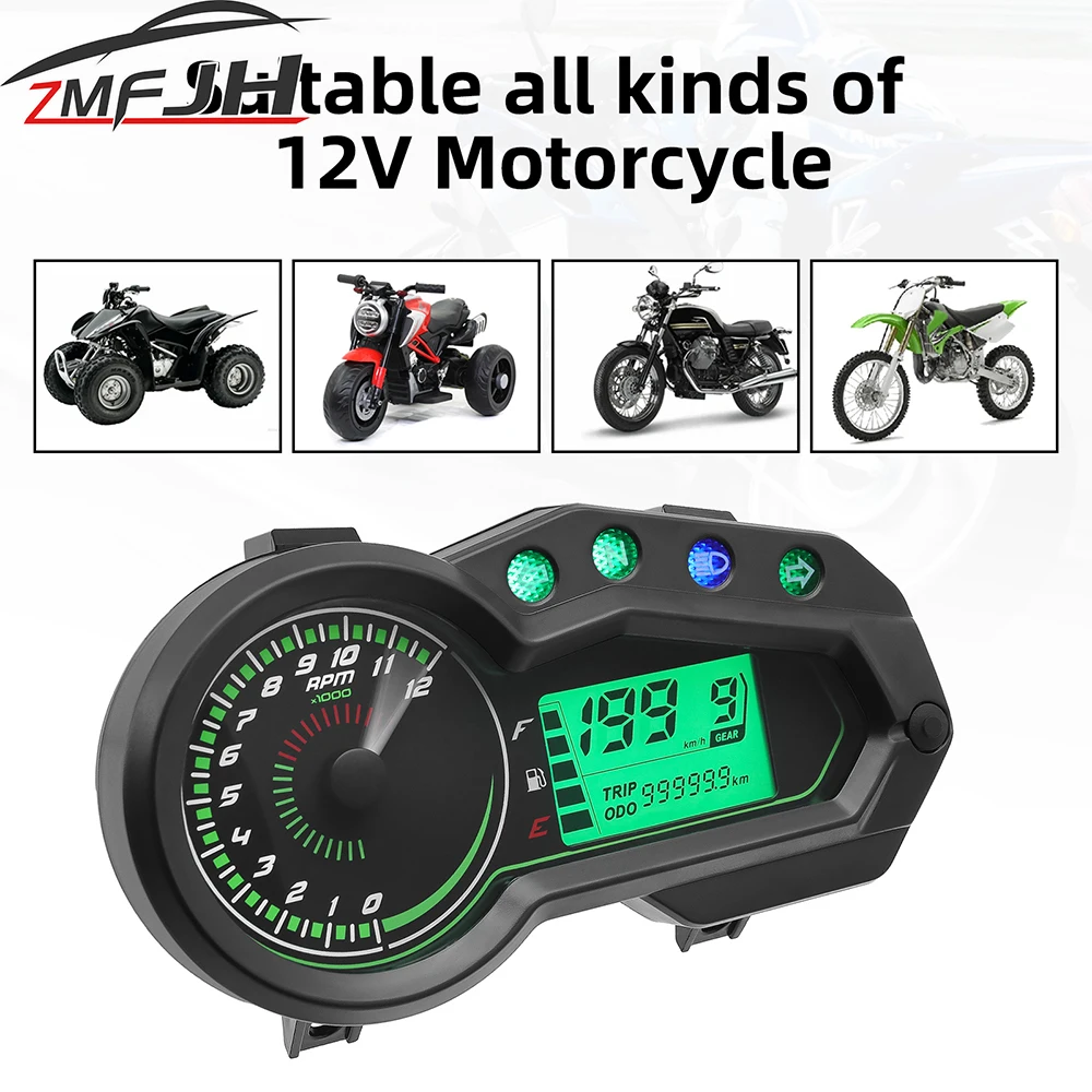 Italika velocímetro y tacómetro LCD para 150Z/150SZ/170Z