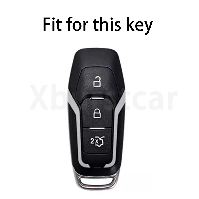 Funda llave remota cuero TPU Ford Focus Fiesta Kuga Mondeo – Protección - imagen 2