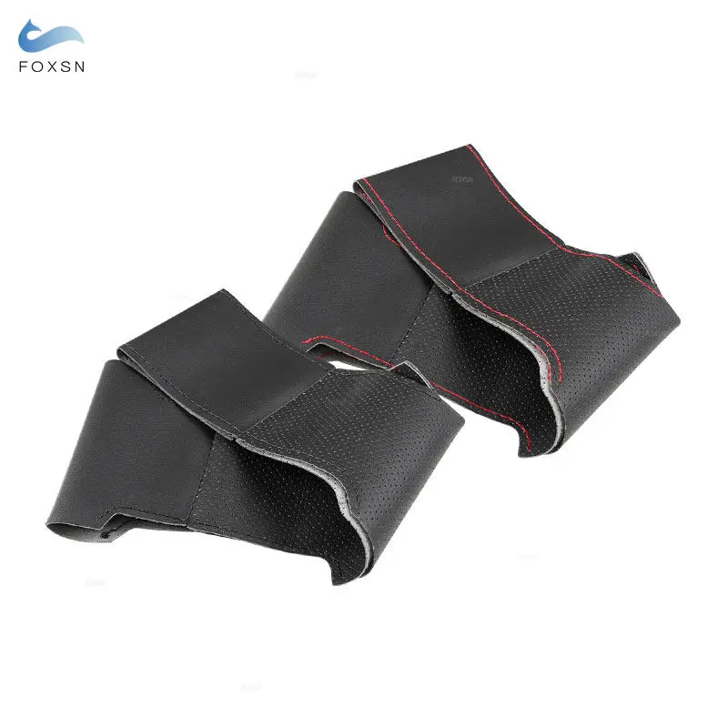 Funda volante cuero perforado rojo – Dodge Challenger y Charger - imagen 2