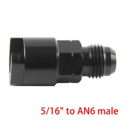Adaptador racor combustible EFI AN6 3/8 a 5/16 pulgada
