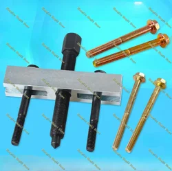 Juego de extractores de poleas de cigüeñal, ventilador y volante motor