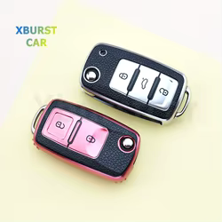 Funda de llave Volkswagen Passat B5-B7, Golf 4-6, Polo y Octavia TPU