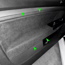 Manija de puerta de coche, reposabrazos, Panel central para salpicadero, cobertizo de techo, asiento, volante, empalme DIY, cubierta embellecedora de gamuza de pieza entera, 1,38x0,45 M