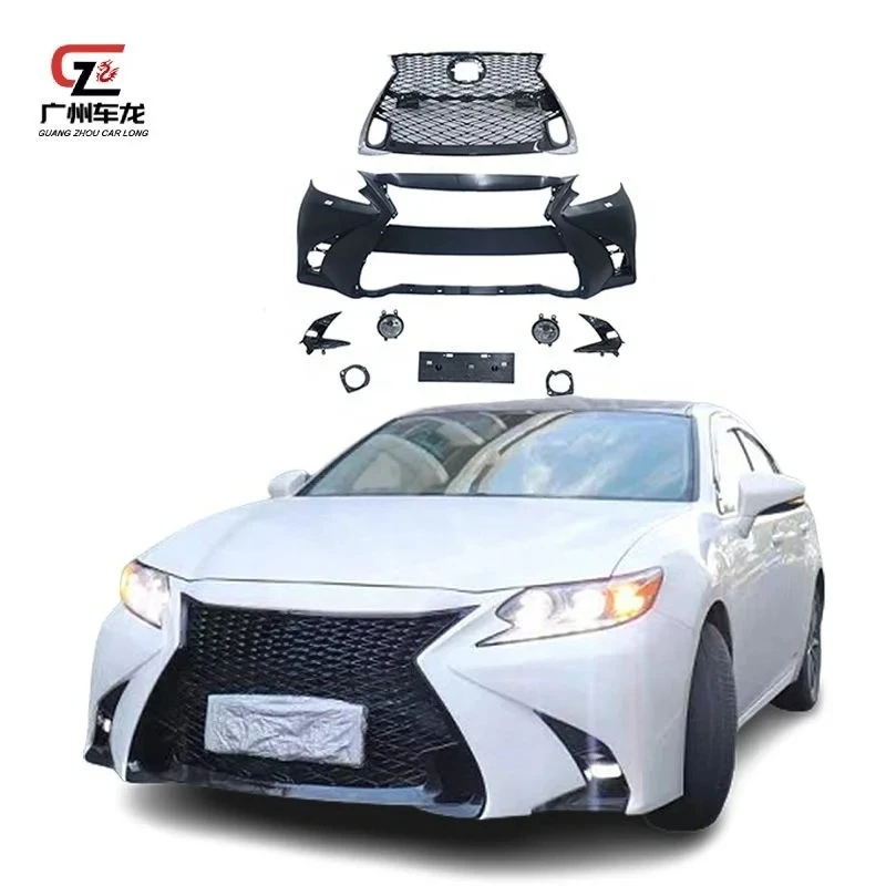 Nuevo Kit de carrocería de coche de actualización antigua para Lexus ES250 ES350 2013-2017 a parachoques delantero estilo GSF