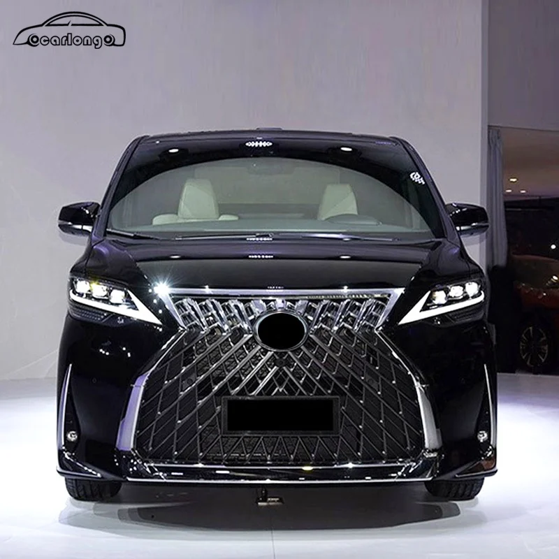 Parachoques estilo Lexus LM para Toyota Alphard 2015-2020 - imagen 4