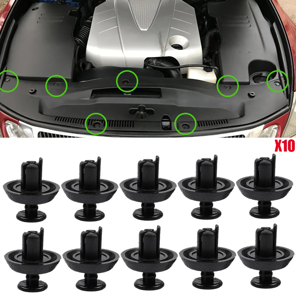 Grapas de parachoques y guardabarros Lexus IS XE20 2005-2013