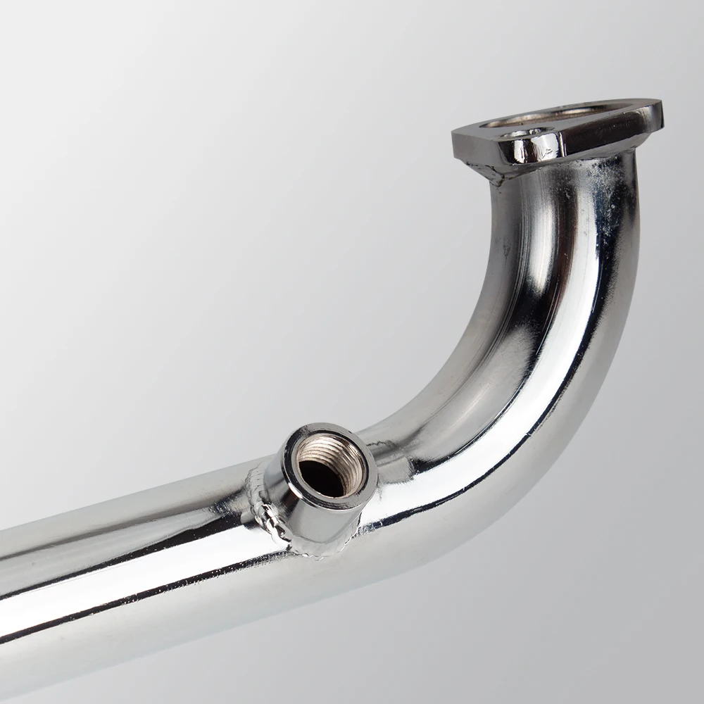 Tubo de escape inoxidable Yamaha GY6 Zuma cuatro tiempos para tuning - imagen 4