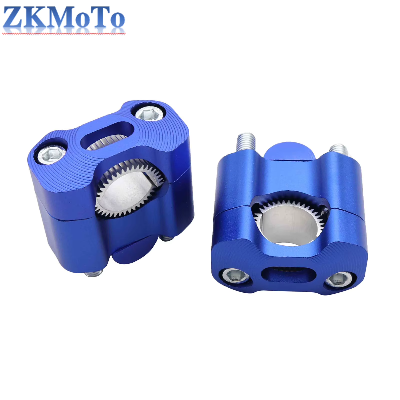 Abrazaderas CNC elevadores de manillar 22/28 mm para moto MX y ATV - imagen 5
