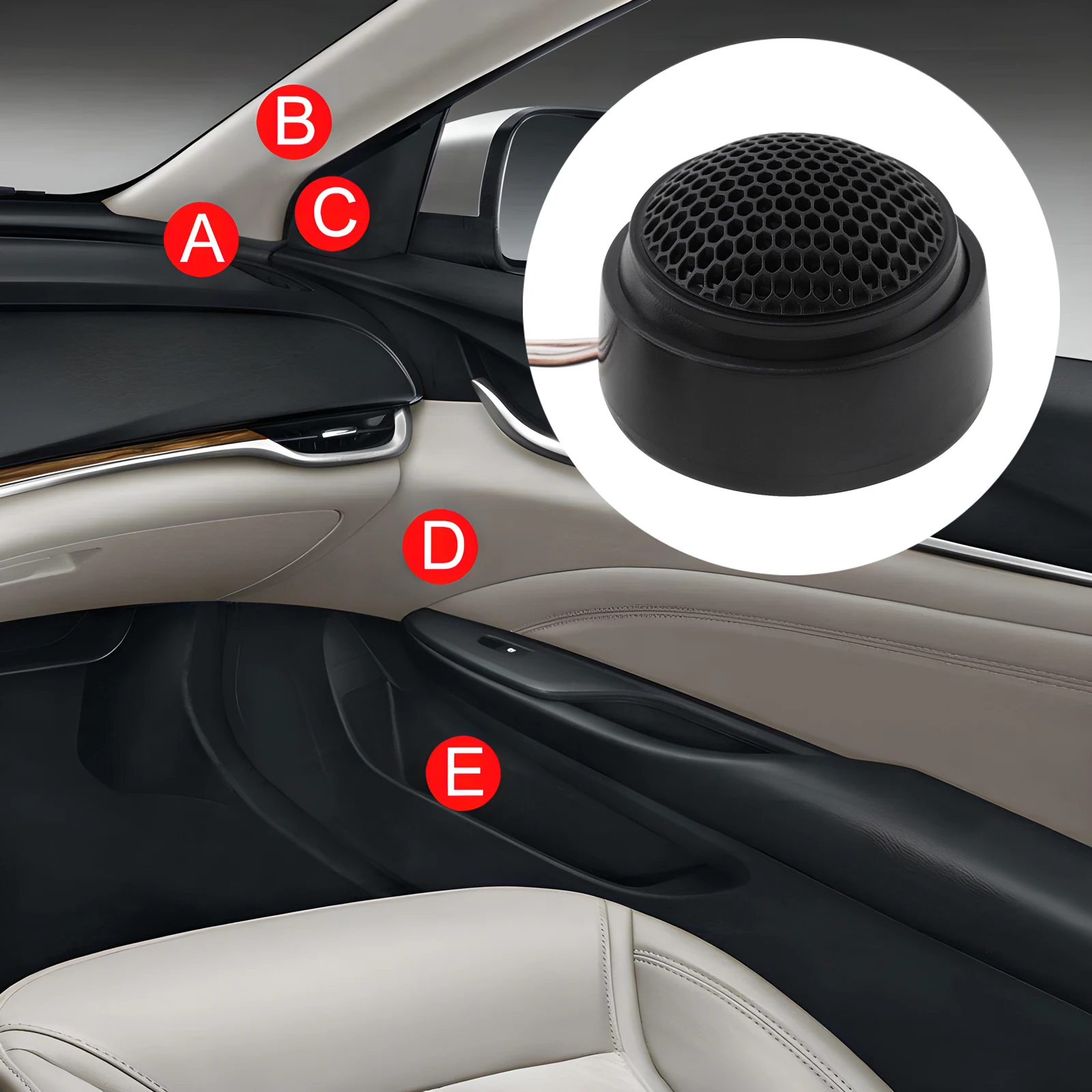 Tweeter universal de 1000 W para sonido estéreo en coche - imagen 5