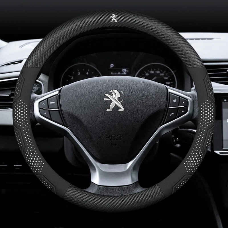 Protector en fibra de carbono para Peugeot – Cubrevolante homologado