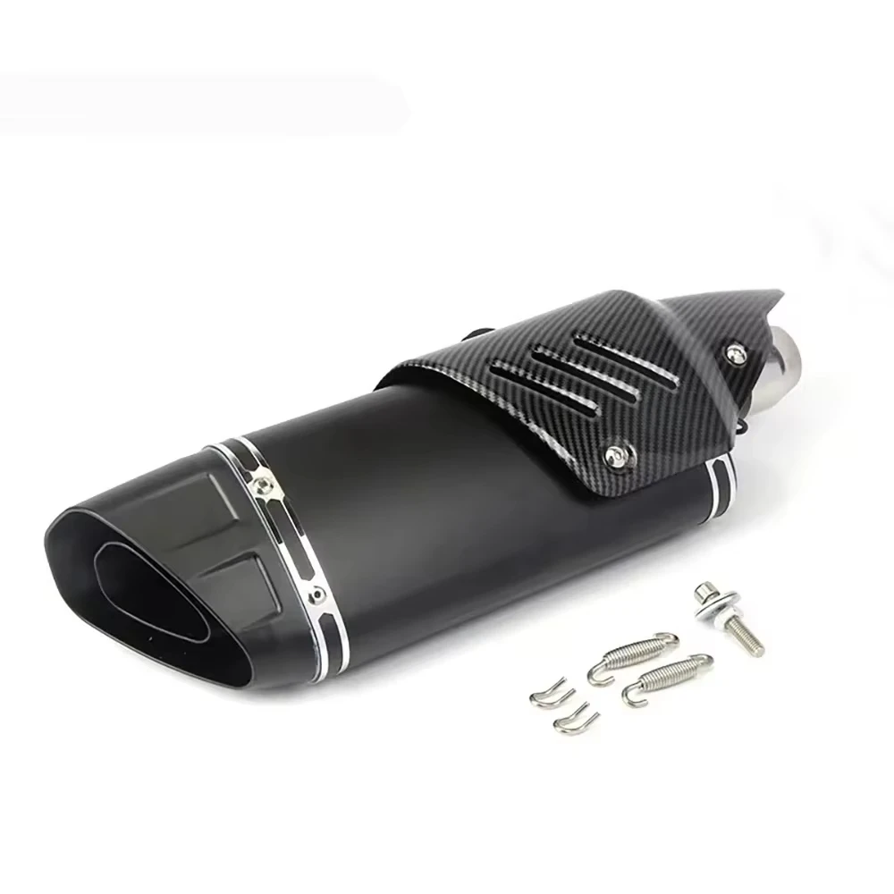 Silenciador escape 51mm acero inoxidable – Kawasaki Ninja Z400 Z900 ZX6R, KTM Yamaha R3 R6 - imagen 5