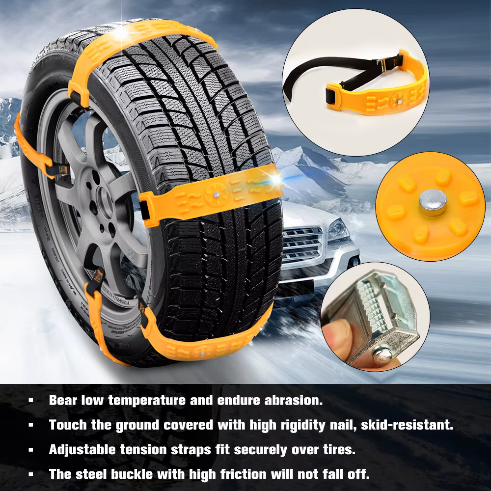 Cadenas de nieve antideslizantes de emergencia para coche - imagen 5