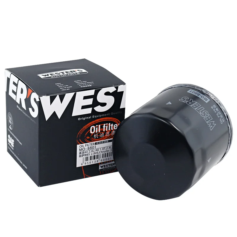 WESTGUARD-filtro de aceite MO8801 para coche, accesorio para VW Passat, AUDI A4(B6 8ED 8EC) A6, SKODA Superb I 3U 078115561D 078115561H 078115561J MANN W930/21 - imagen 3