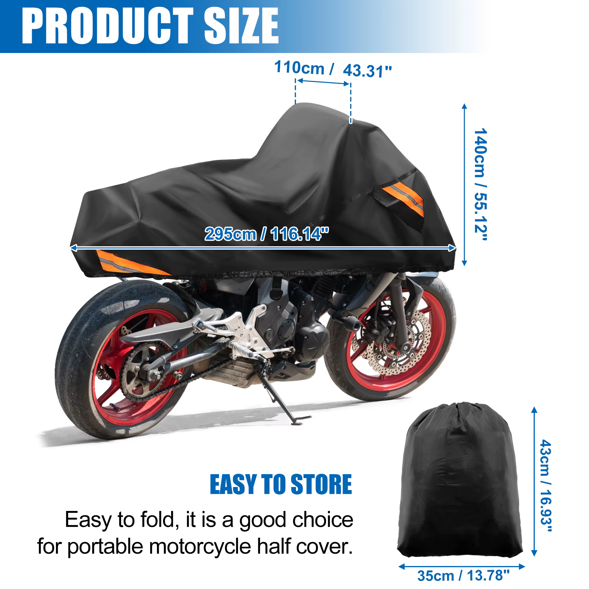 Cubierta impermeable para moto X Autohaux – Harley Davidson Road King - imagen 2