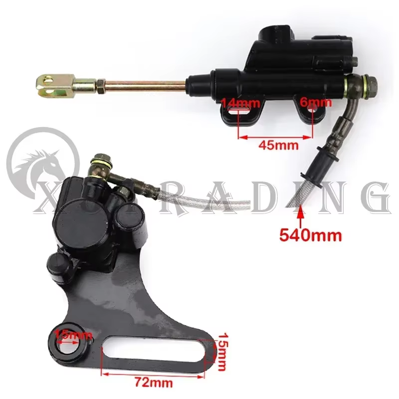Freno de disco trasero hidráulico 15 mm para pit bike y ATV 125-140cc - imagen 5