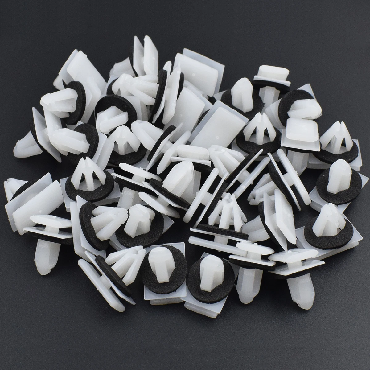 Cubierta de moldura acampanada para alféizar de falda lateral de carrocería de coche, Clips embellecedores para Ford 5270438 GM Chevrolet Avalanche 11518357 Vauxhall - imagen 4