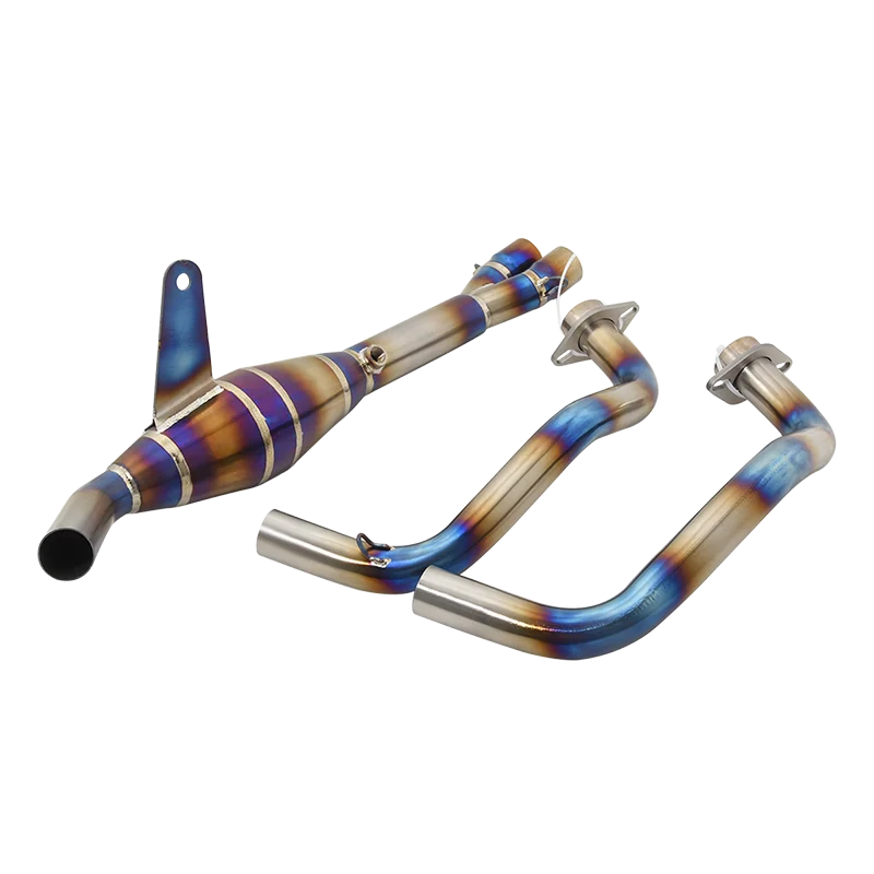 Escape slip-on titanio Yamaha YZF-R3 MT-03 MT25 homologado - imagen 3