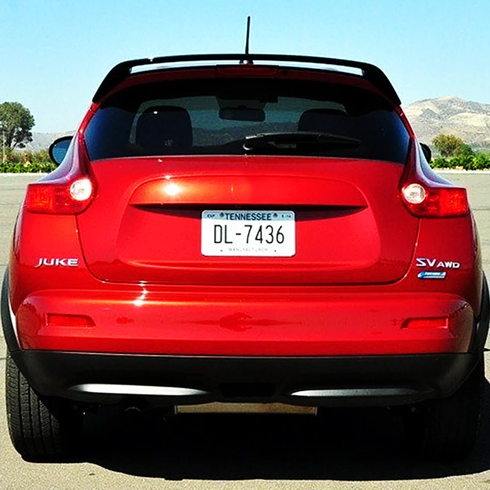 Alerón trasero negro efecto carbono para Nissan Juke 2010-2015 - imagen 2