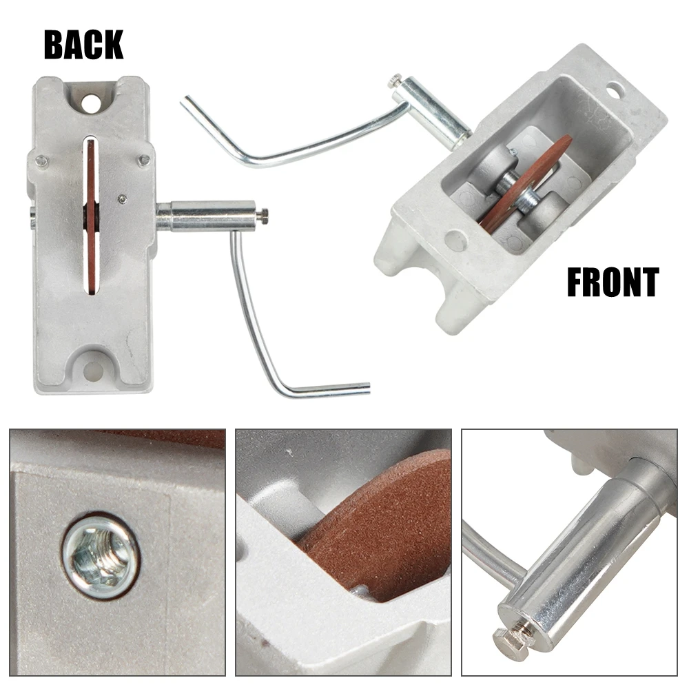 66785 66786 Amoladora manual de llenado de anillos de pistón de aluminio para asegurar espacio final de anillos de pistón adecuado Kit de herramientas de grano 120 - imagen 3