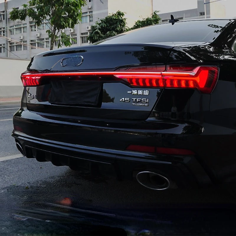 Embellecedor estilo pilotos traseros LED Audi A6/A6L 2019-2020 - imagen 2