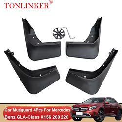 Tonlinker guardabarros salpicaduras para Mercedes GLA X156 2015-2019