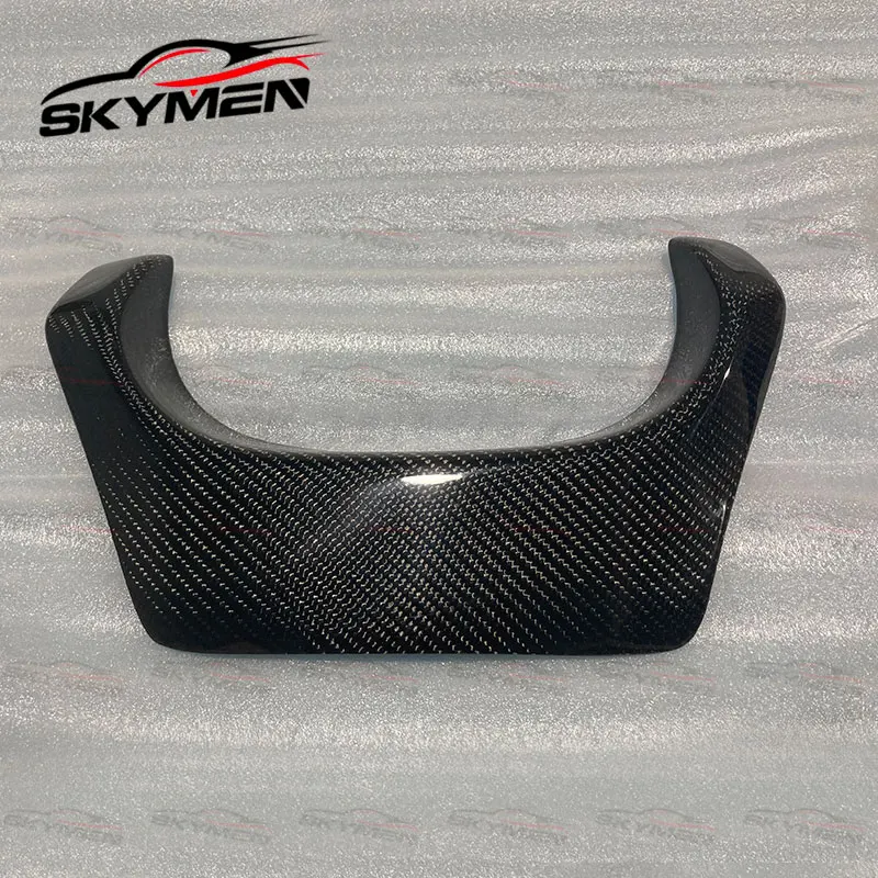 Para Nissan Skyline R33 GTR parachoques trasero de fibra de carbono protector térmico de escape apto para parachoques trasero OEM solo ajuste cubierta de protección térmica embellecedora - imagen 3