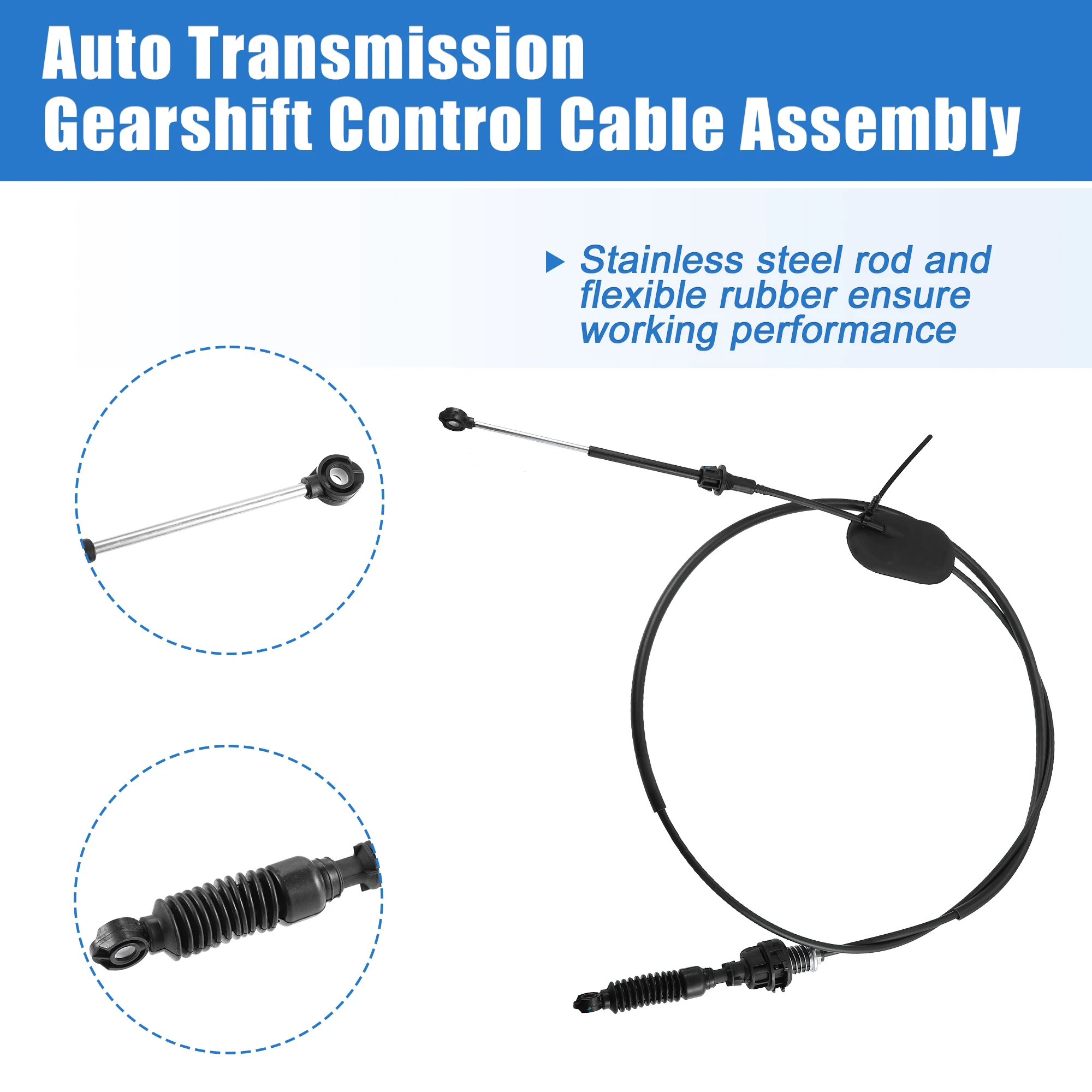 Autohaux Cable cambio marchas para Chevrolet Blazer y GMC Sonoma - imagen 4