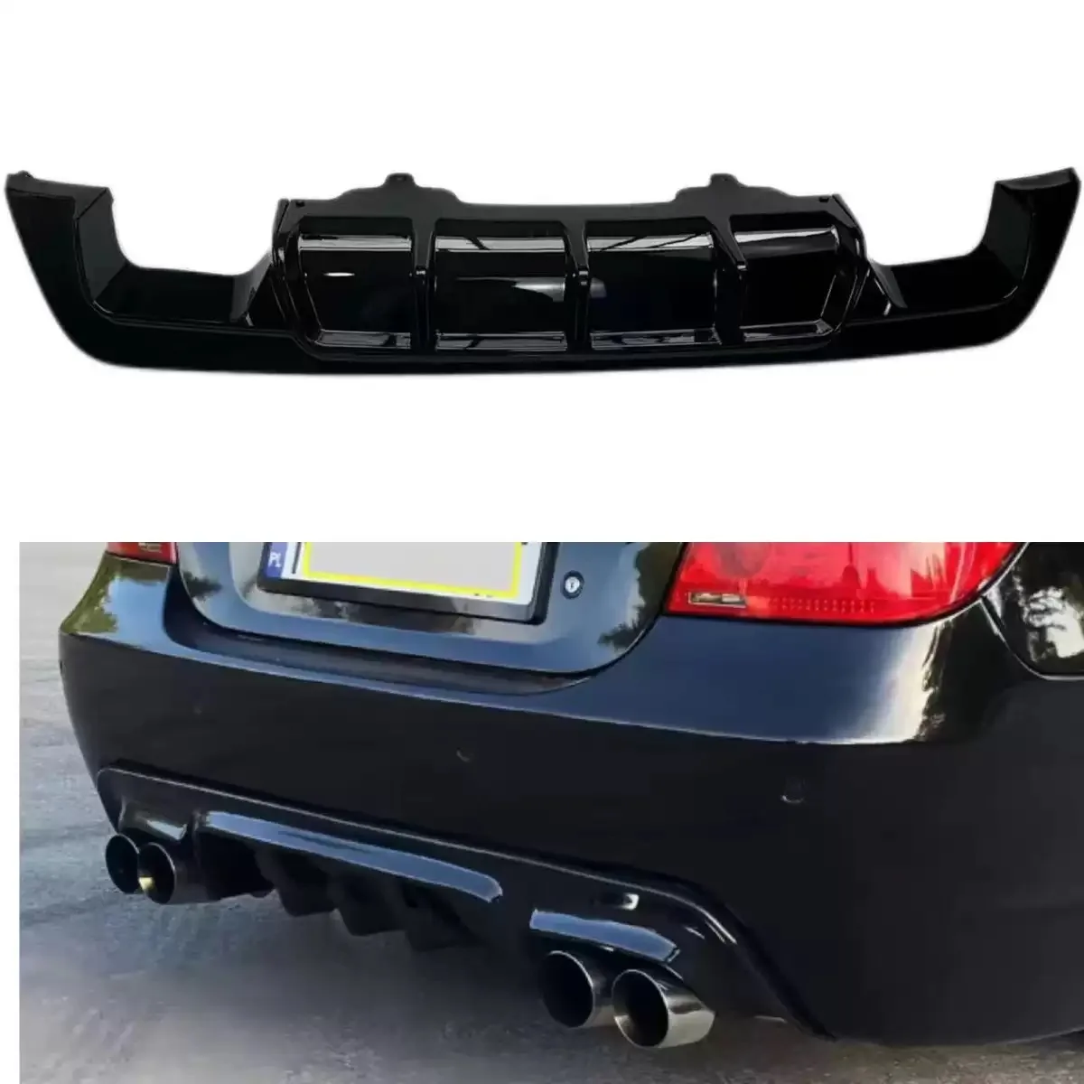 Difusor trasero BMW Serie 5 E60/E61 M Sport 2005-2010