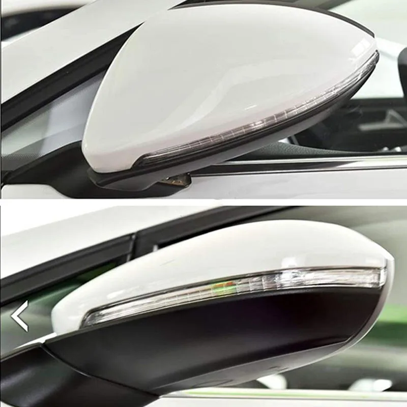 Espejo retrovisor eléctrico derecho VW Golf 7 MK7 con calefactor y luz pliable - imagen 4