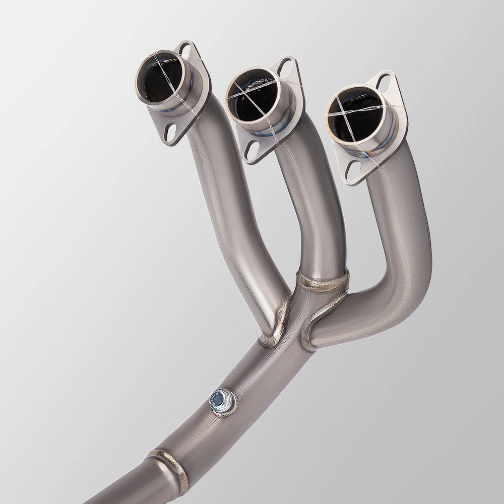 Enlace del sistema de escape de aleación de titanio, Silenciador Original para Triumph Tiger 900, 850 - imagen 4