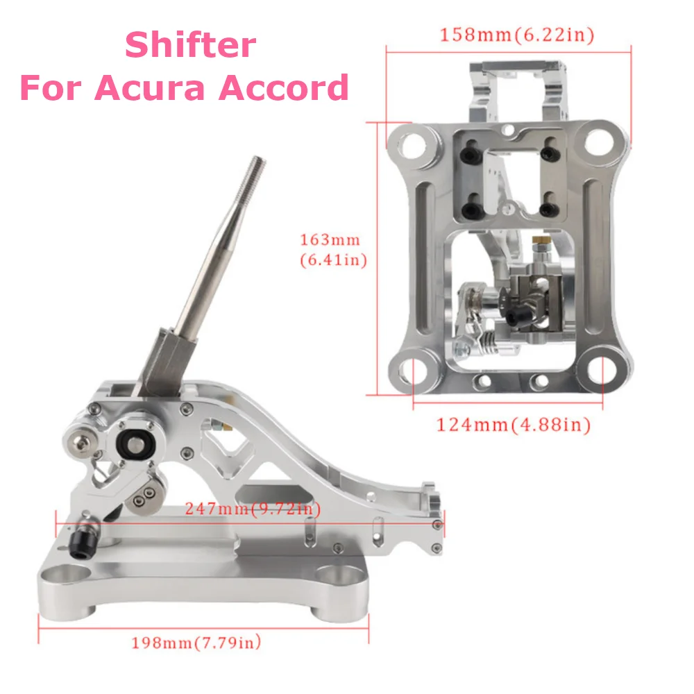 Palanca de cambios corta de aluminio – Honda Accord, Acura TSX/TL