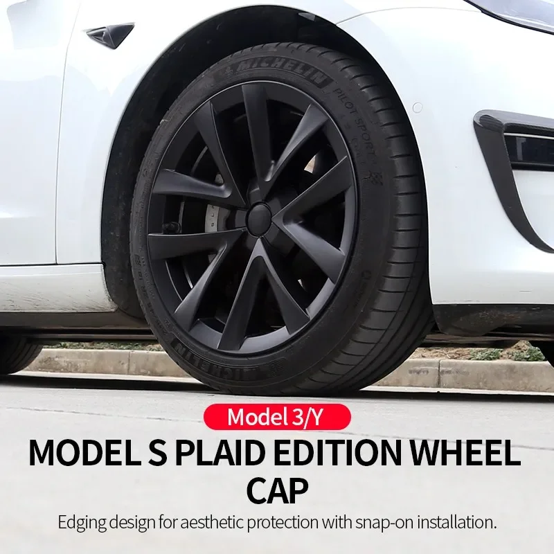 Kit tapacubos Tesla Model 3 18 pulgadas – 4 uds (2020-2023) - imagen 2