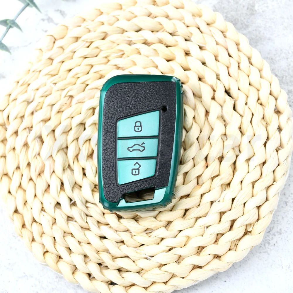 Otra vista de la funda para llave remota